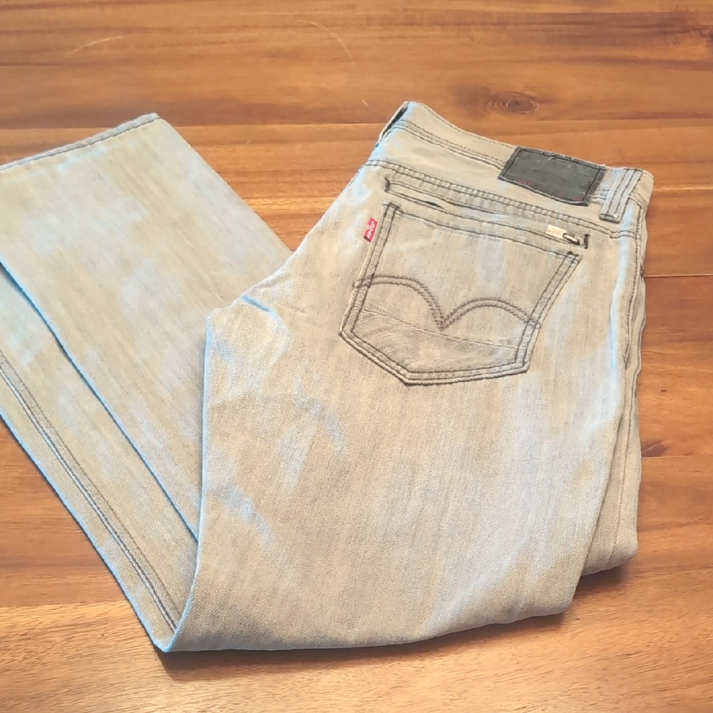 Levi's 511 Men's Light Grey Straight Jeans